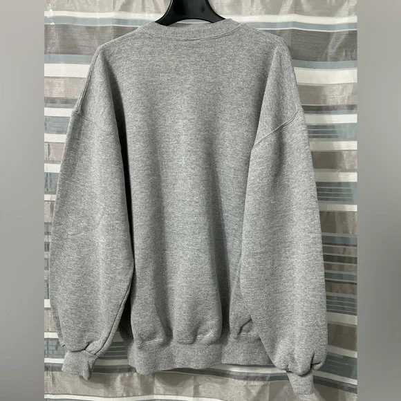 Russell Athletic NC State Wolfpack Vintage Gray Crew Sweatshirt - Picture 2 of 8